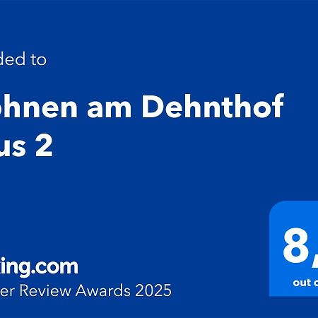 Апартаменты Wohnen Am Dehnthof Haus 2 Каппельн Экстерьер фото